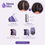 Mama Mist™ Hair and Scalp Care Massage Comb + Serum
